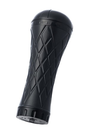 Siyah Kapaklı Fener Tipi Kompakt Suni Vajina Mastürbatör - 22.5cm