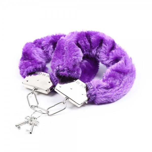 Fetilux Metal Fetiş Fantezi Kelepçe - Mor