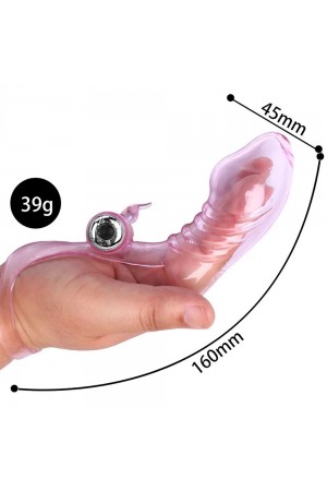 Vibex G Noktası Klitoris Parmak Vibratörü