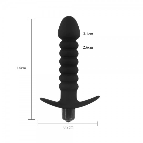 Backpart Titreşimli Boğumlu Çapalı Anal Tıkaç