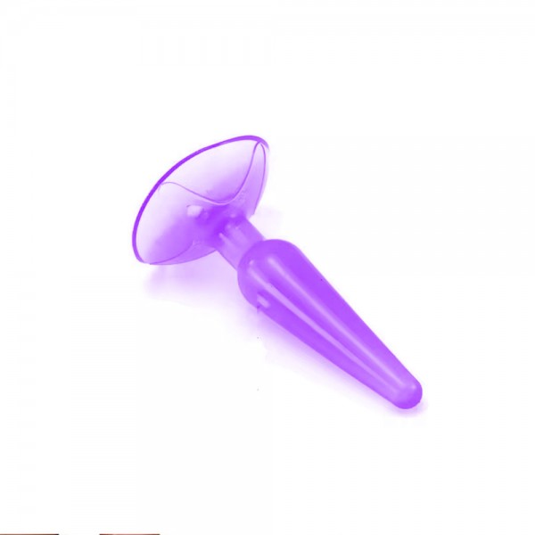 Backpart Şeffaf Yumuşak Silikon Bükülebilir 9.5cm Anal Tıkaç (Plug)